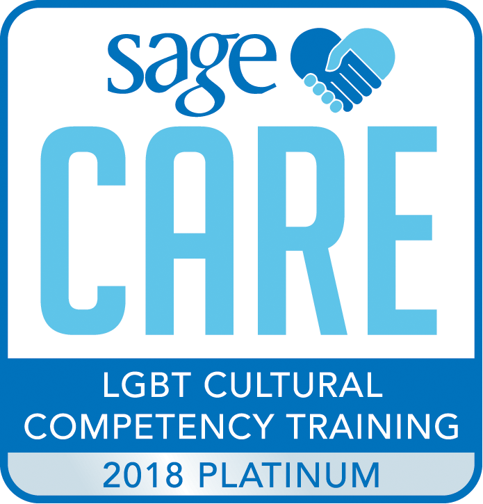 Senior Housing Solutions Has Earned SAGECare Credential to be inclusive to LGBT older adults