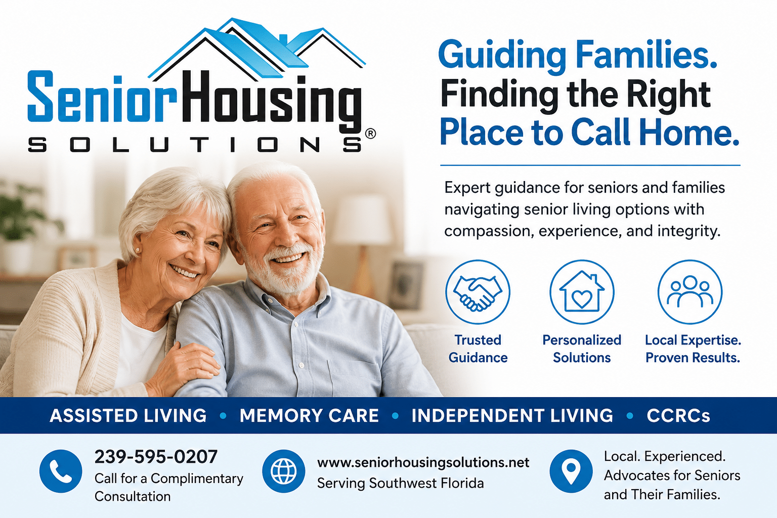 CCRC vs Independent Living vs Assisted Living | Southwest Florida Guide
