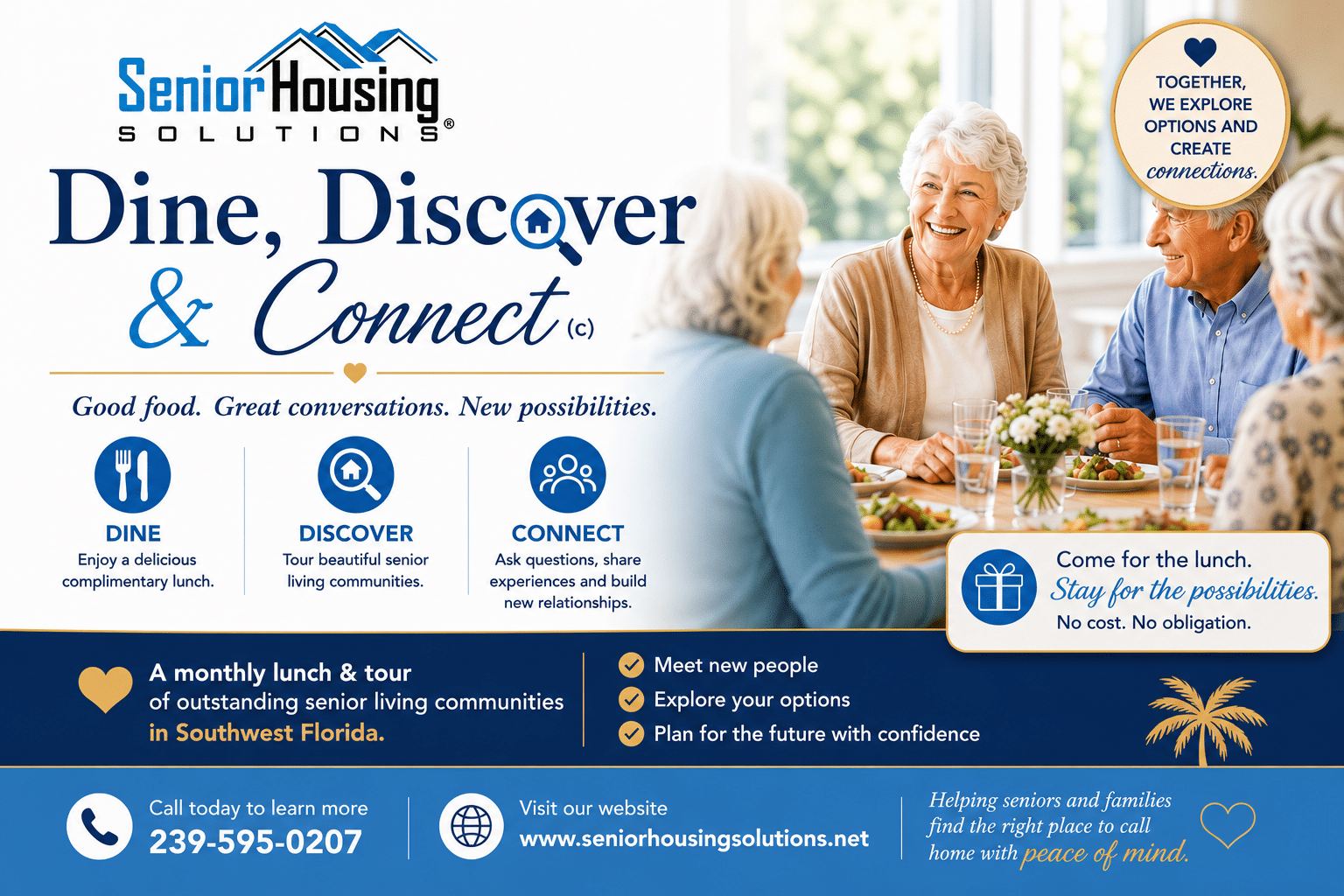Dine, Discover & Connect